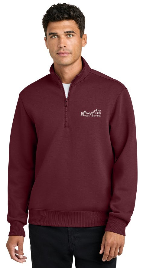 The Brownstone - Mercer+Mettle Soft Spacer 1/4-Zip - MM3100
