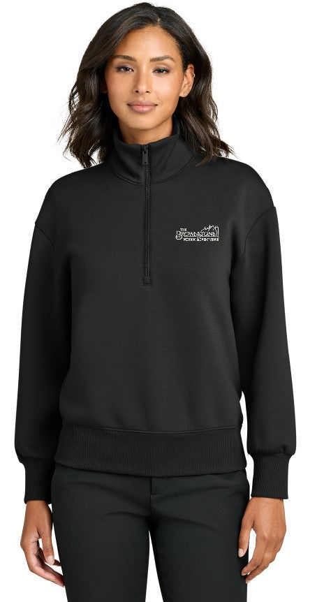 The Brownstone - Mercer+Mettle Women’s Soft Spacer 1/4-Zip - MM3101