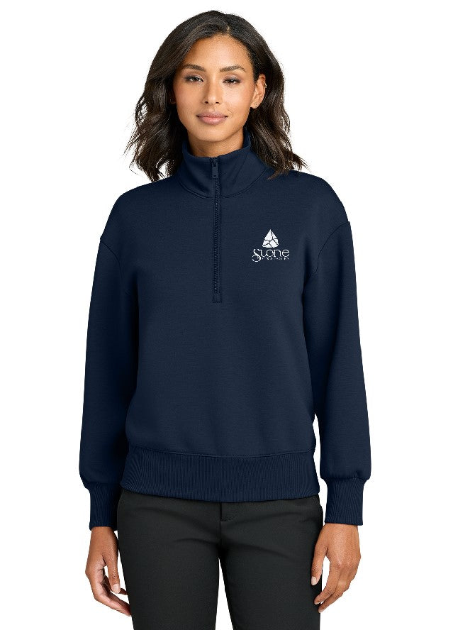 Stone Strategies - Mercer+Mettle Women’s Soft Spacer 1/4-Zip - MM3101