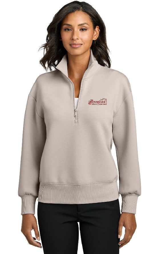 The Brownstone - Mercer+Mettle Women’s Soft Spacer 1/4-Zip - MM3101