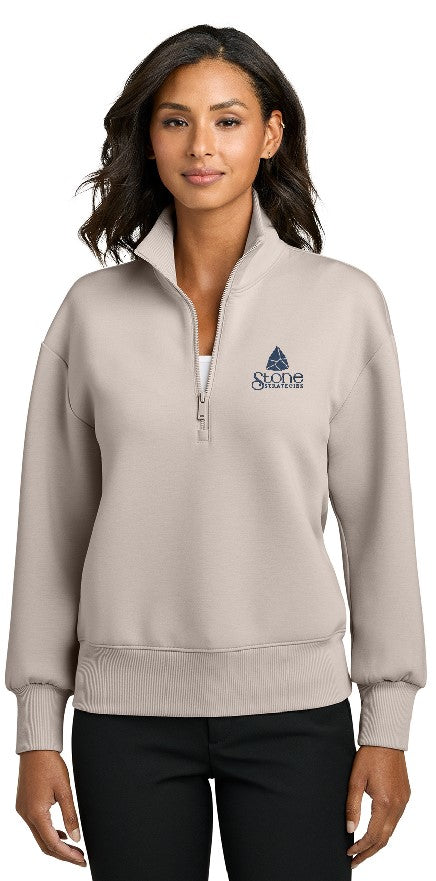 Stone Strategies - Mercer+Mettle Women’s Soft Spacer 1/4-Zip - MM3101