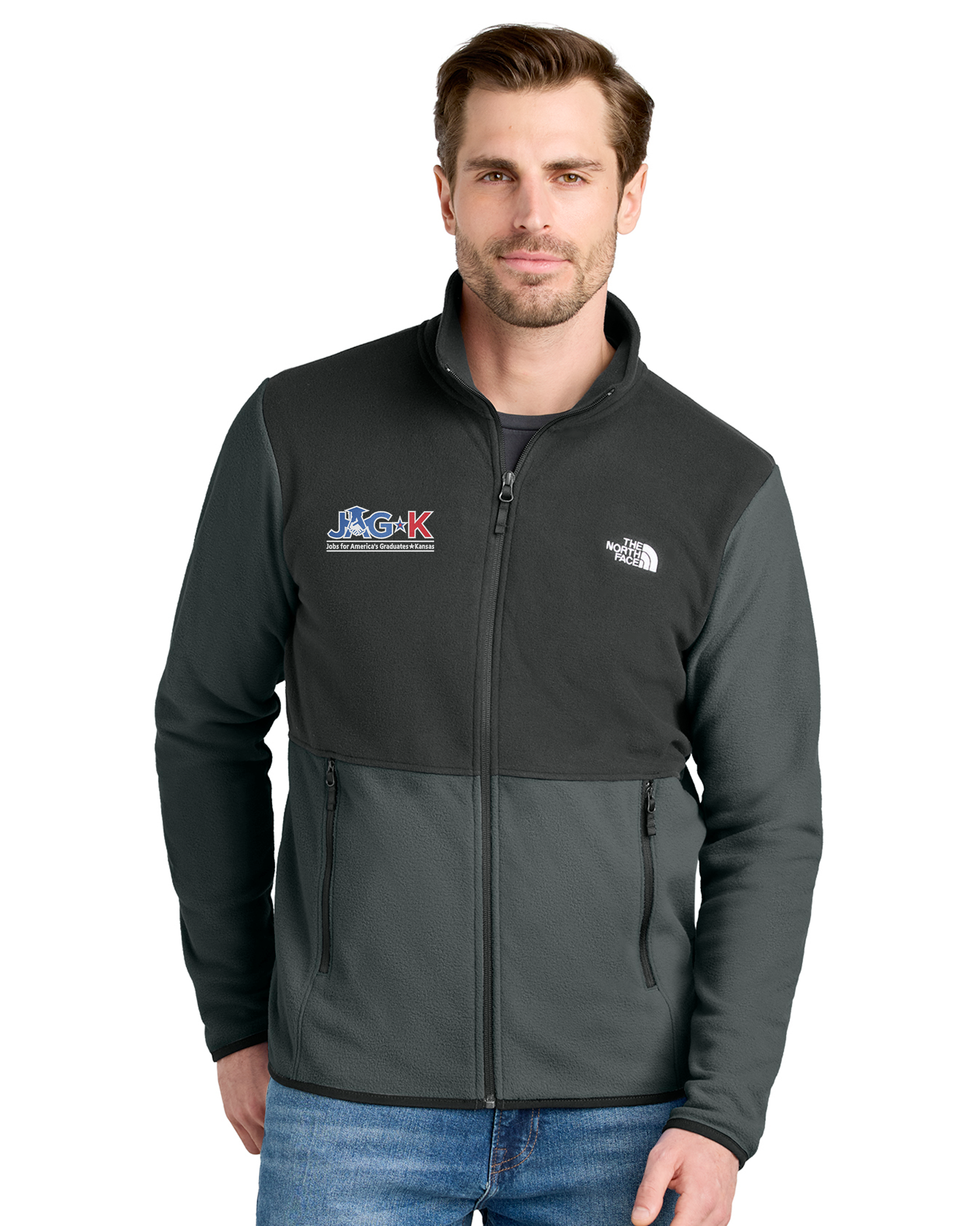 JAG-K - The North Face Glacier Full-Zip Fleece Jacket - NF0A7V4J