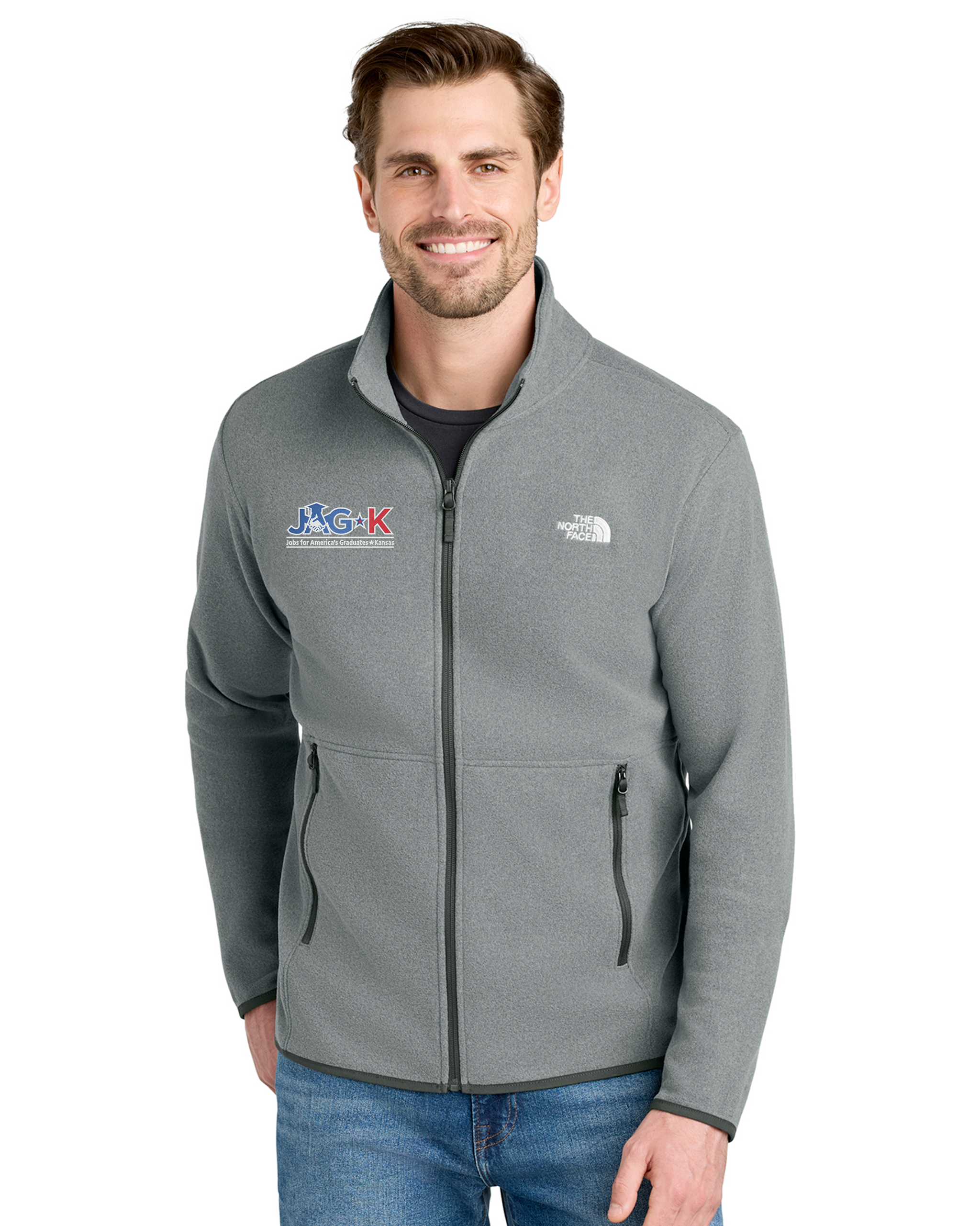 JAG-K - The North Face Glacier Full-Zip Fleece Jacket - NF0A7V4J