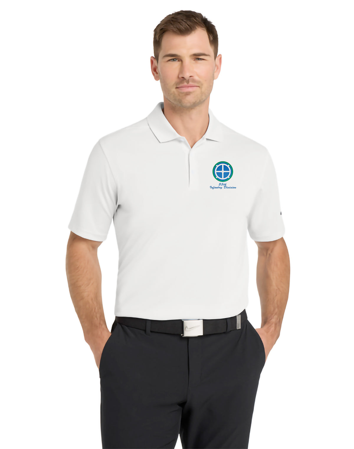 35th Infantry Division - Nike Dri-FIT Micro Pique 2.0 Polo - NKDC1963 (TALL SIZES)