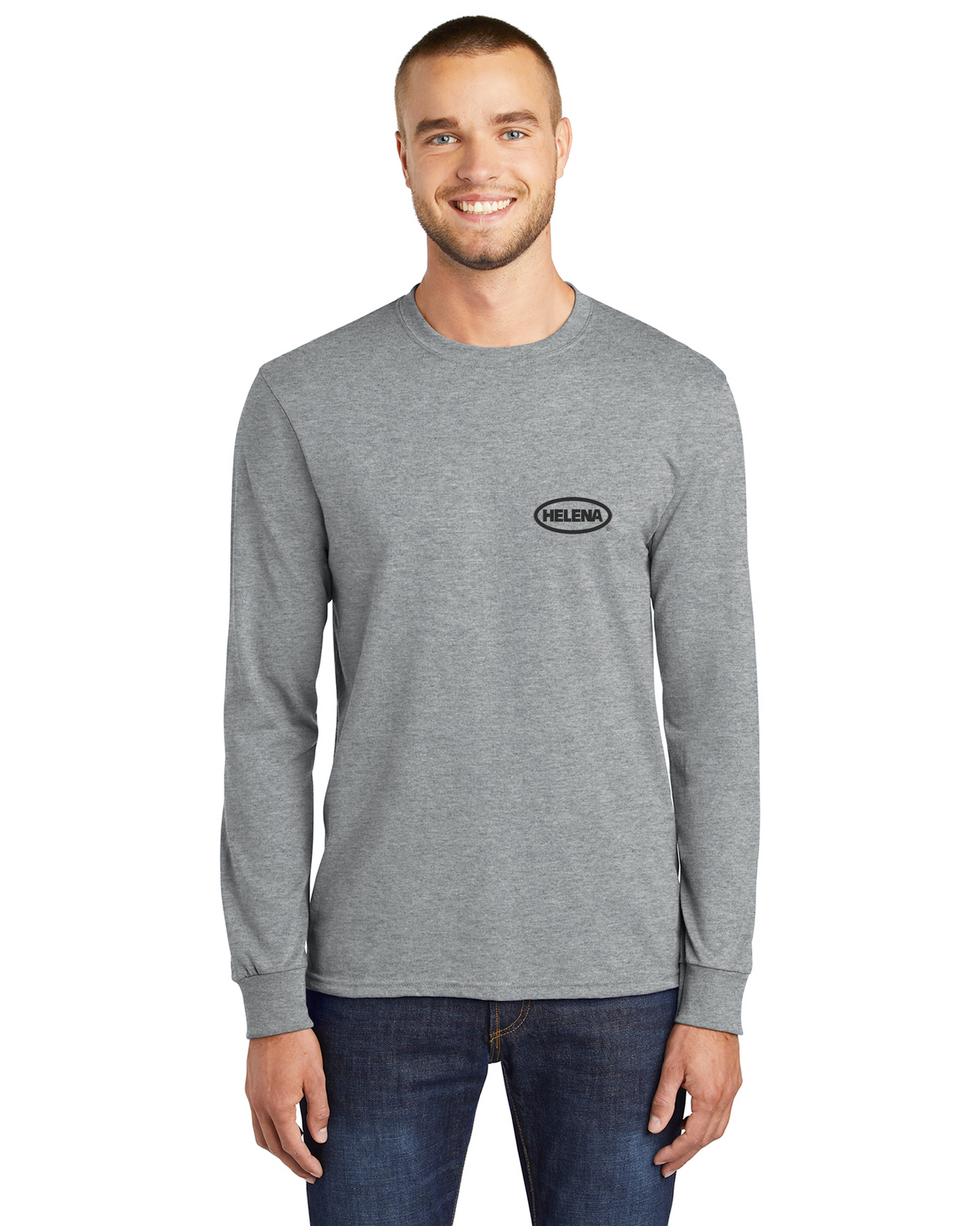 Helena - Port &amp; Company Tall Long Sleeve Core Blend Tee - PC55LST