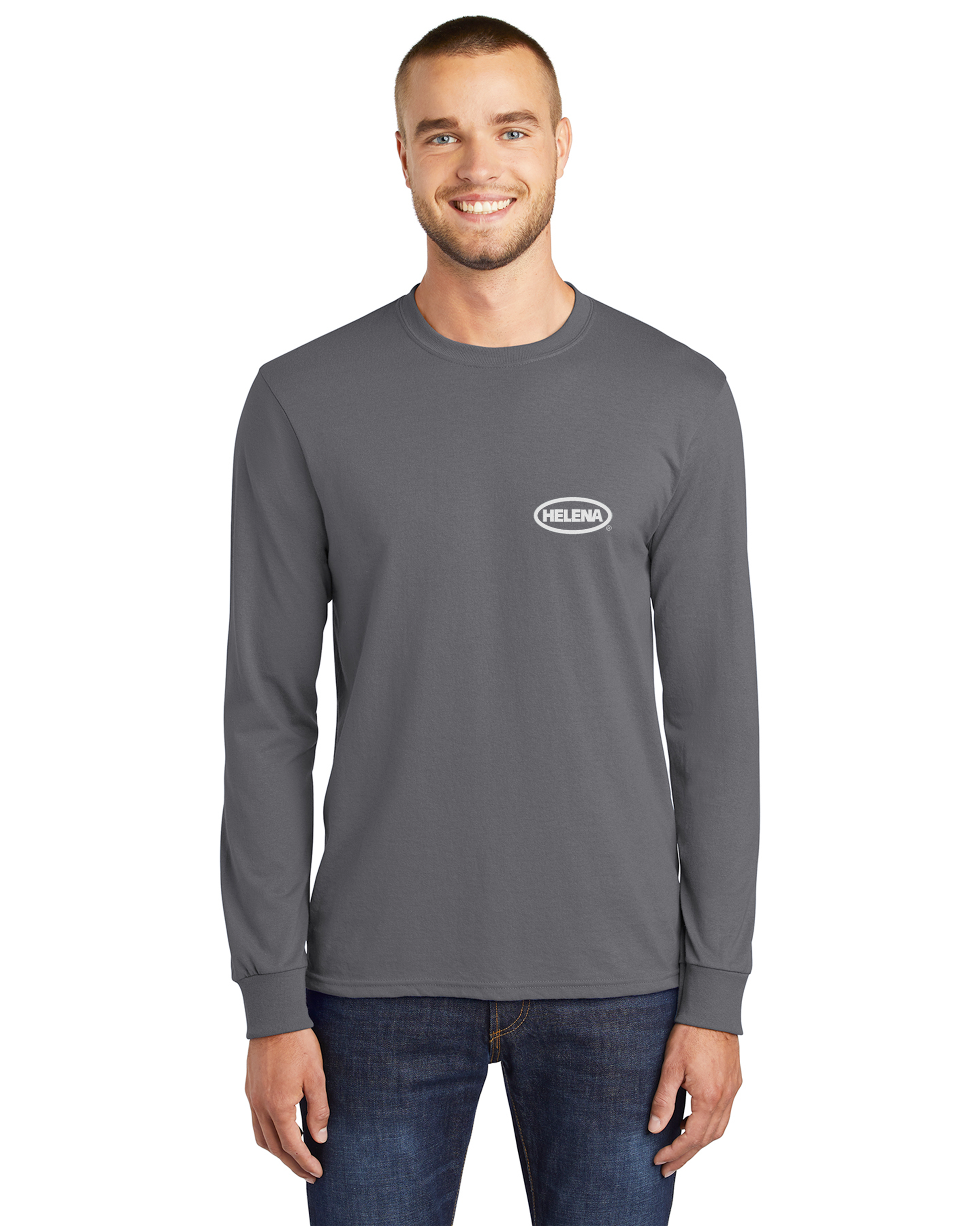 Helena - Port &amp; Company Long Sleeve Core Blend Tee - PC55LS