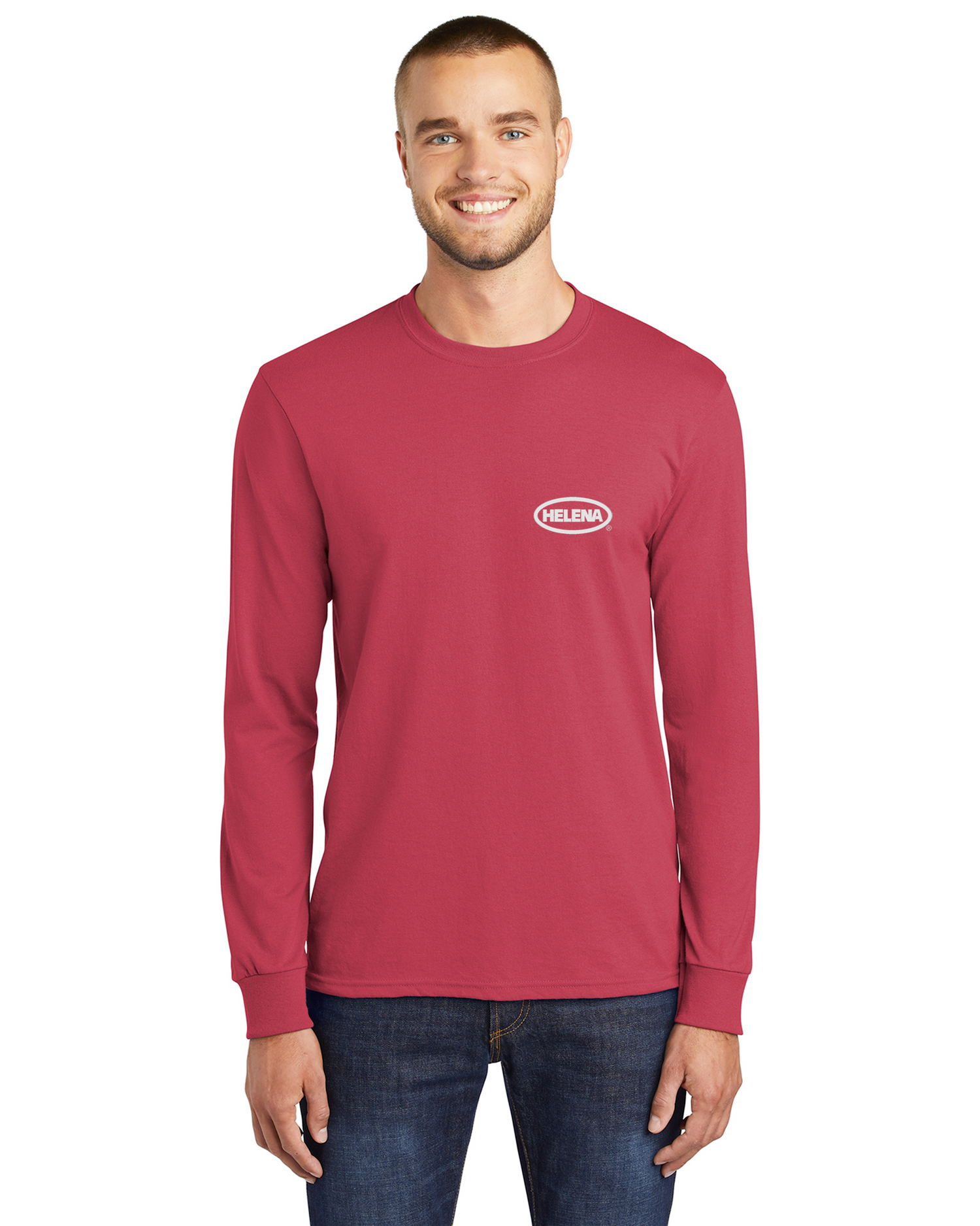 Helena - Port &amp; Company Long Sleeve Core Blend Tee - PC55LS