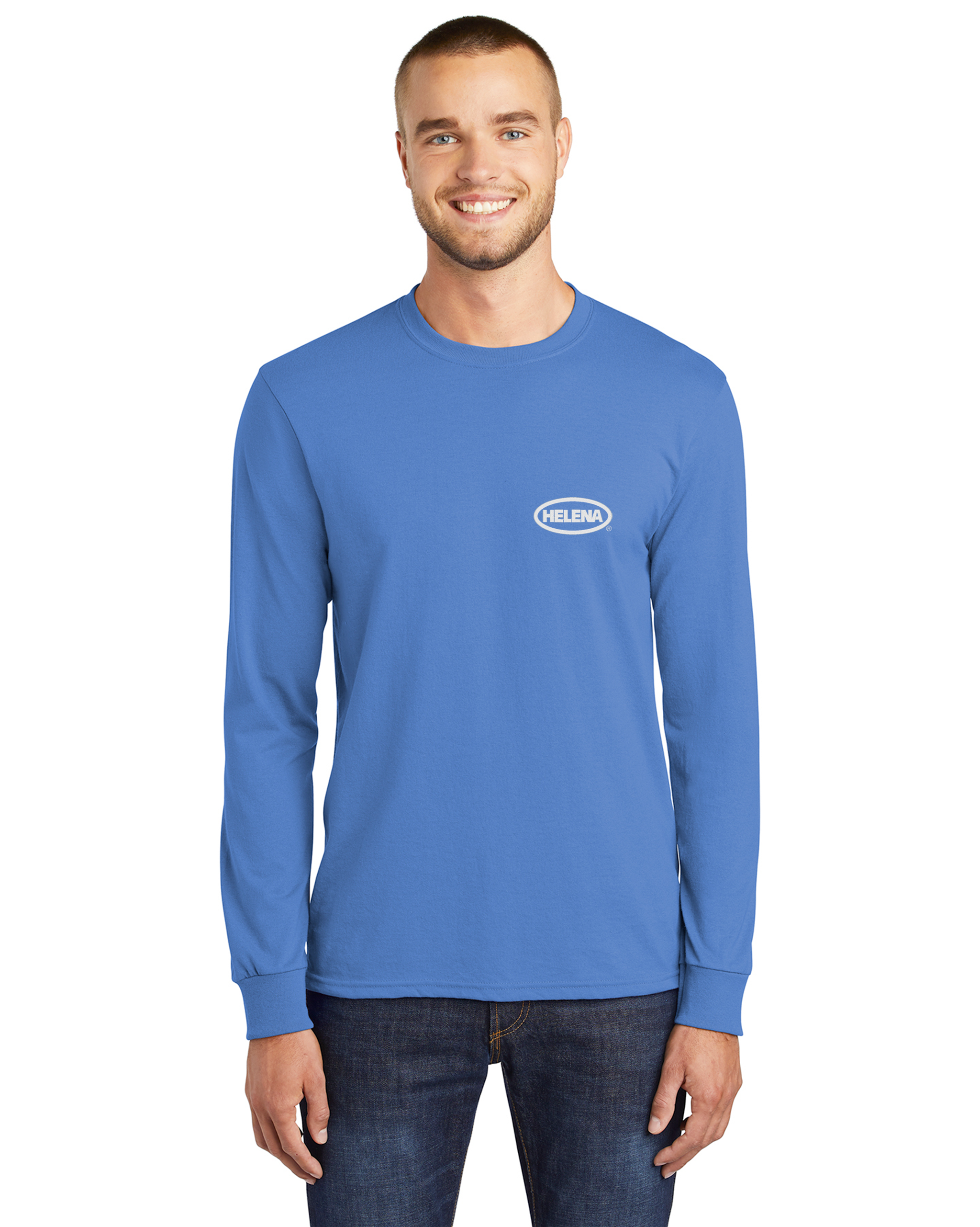 Helena - Port &amp; Company Long Sleeve Core Blend Tee - PC55LS