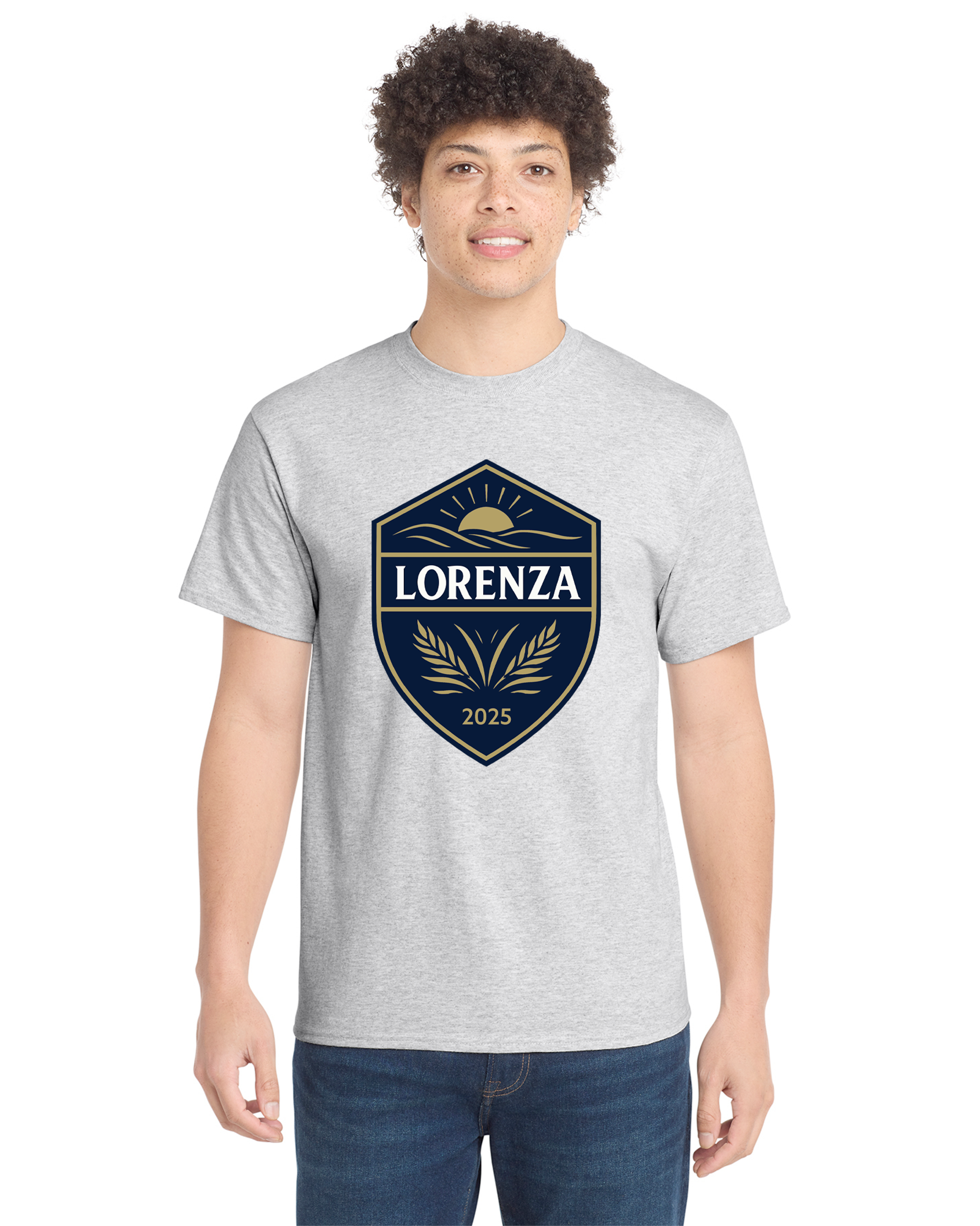 Lorenza Soccer - Port &amp; Co Essential Tee - PC61