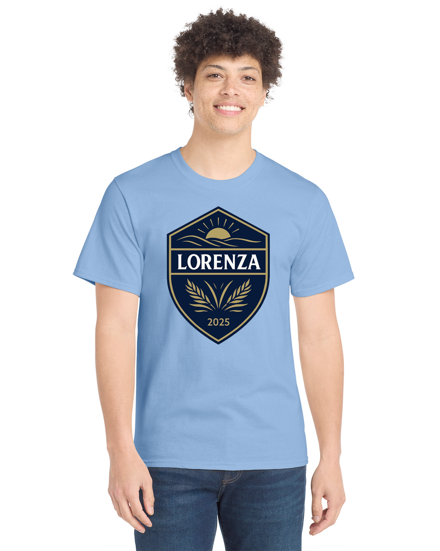 Lorenza Soccer - Port &amp; Co Essential Tee - PC61