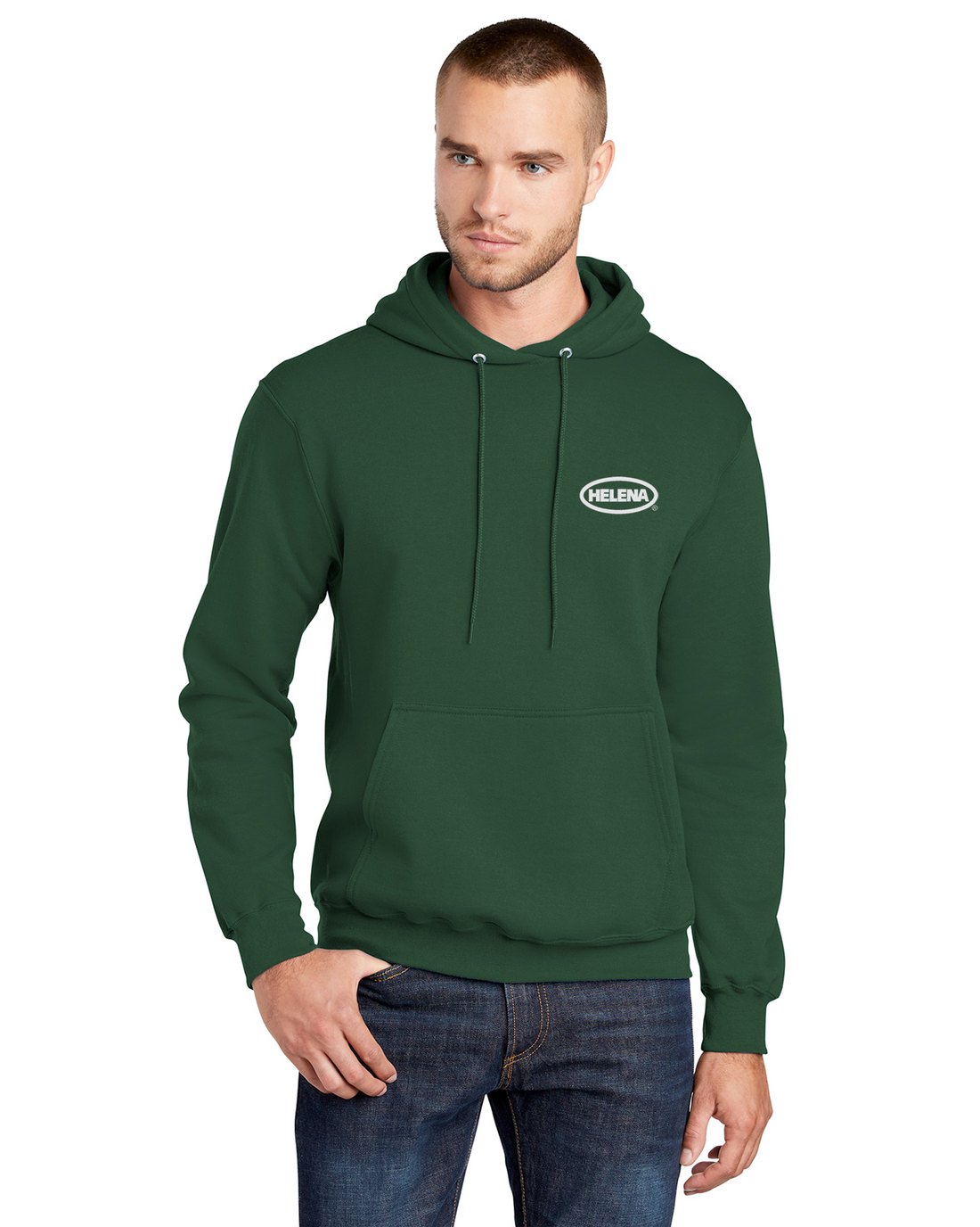 Helena - Port & Company Core Fleece Pullover Hooded Sweatshirt - PC78H