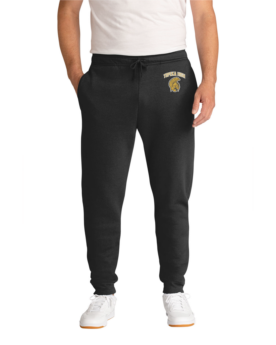 Topeka High PTO - Port &amp; Co Core Fleece Jogger - PC78J