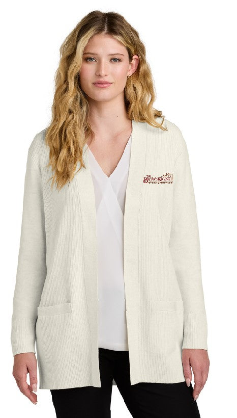 The Brownstone - Port Authority Women’s Easy Care Open-Front Cardigan Sweater - LSW2890