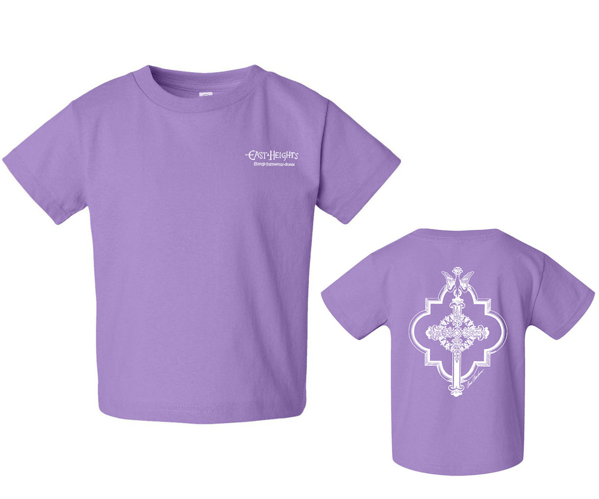 East Heights UMC - Paula Amos Cross - Rabbit Skins Toddler Cotton Jersey Tee - 3301T
