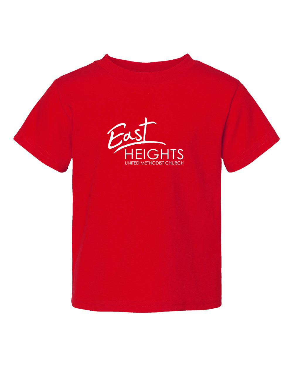 East Heights UMC - EHUMC Logo - Rabbit Skins Toddler Cotton Jersey Tee - 3301T