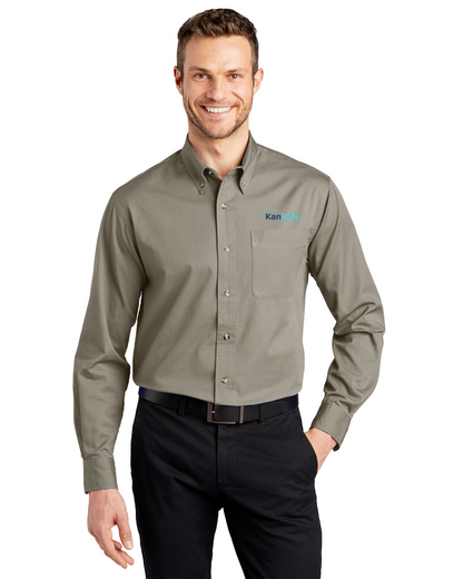 KanRen - Port Authority Long Sleeve Twill Shirt - S600T