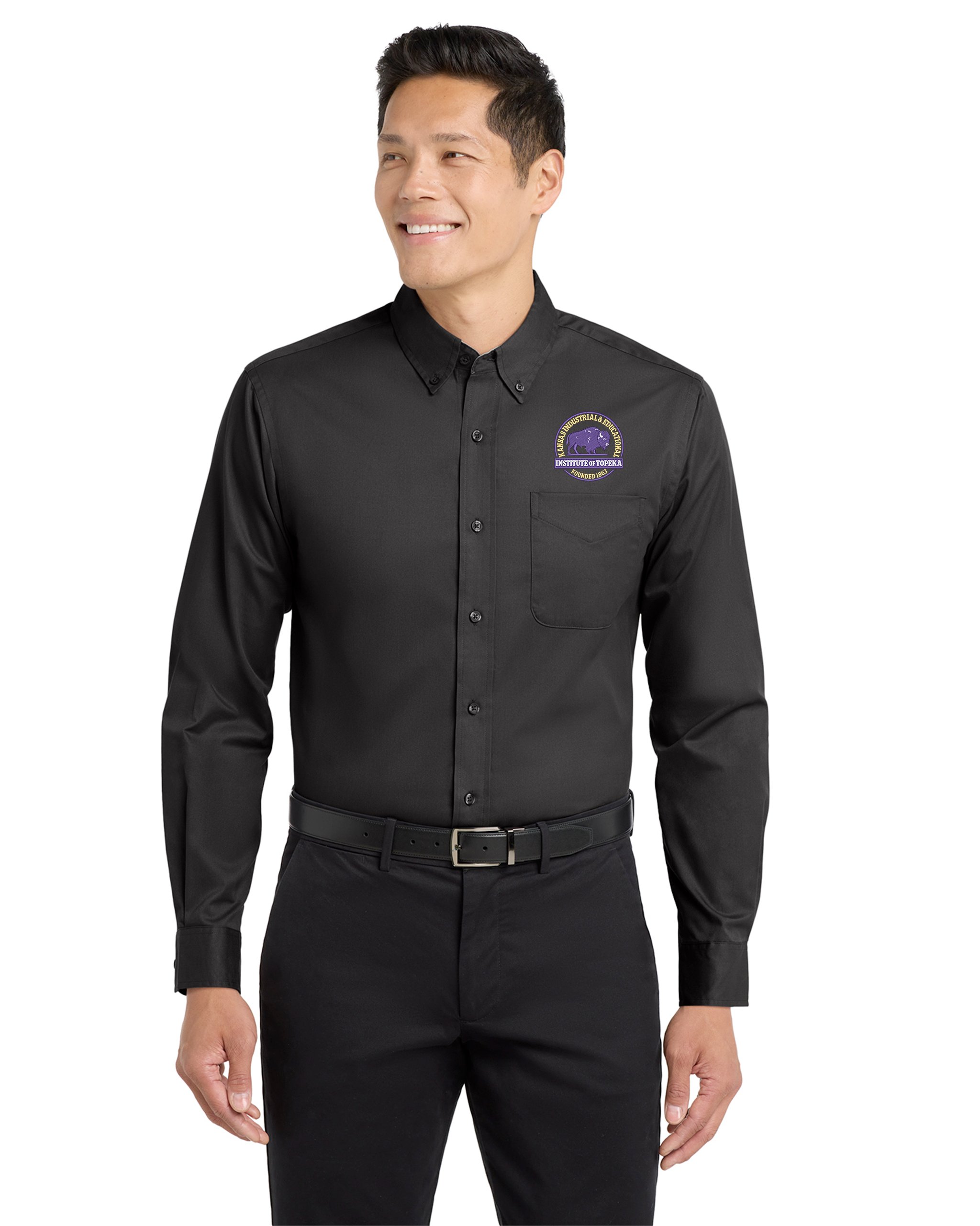 KSI - Port Authority Long Sleeve Easy Care Shirt - S608