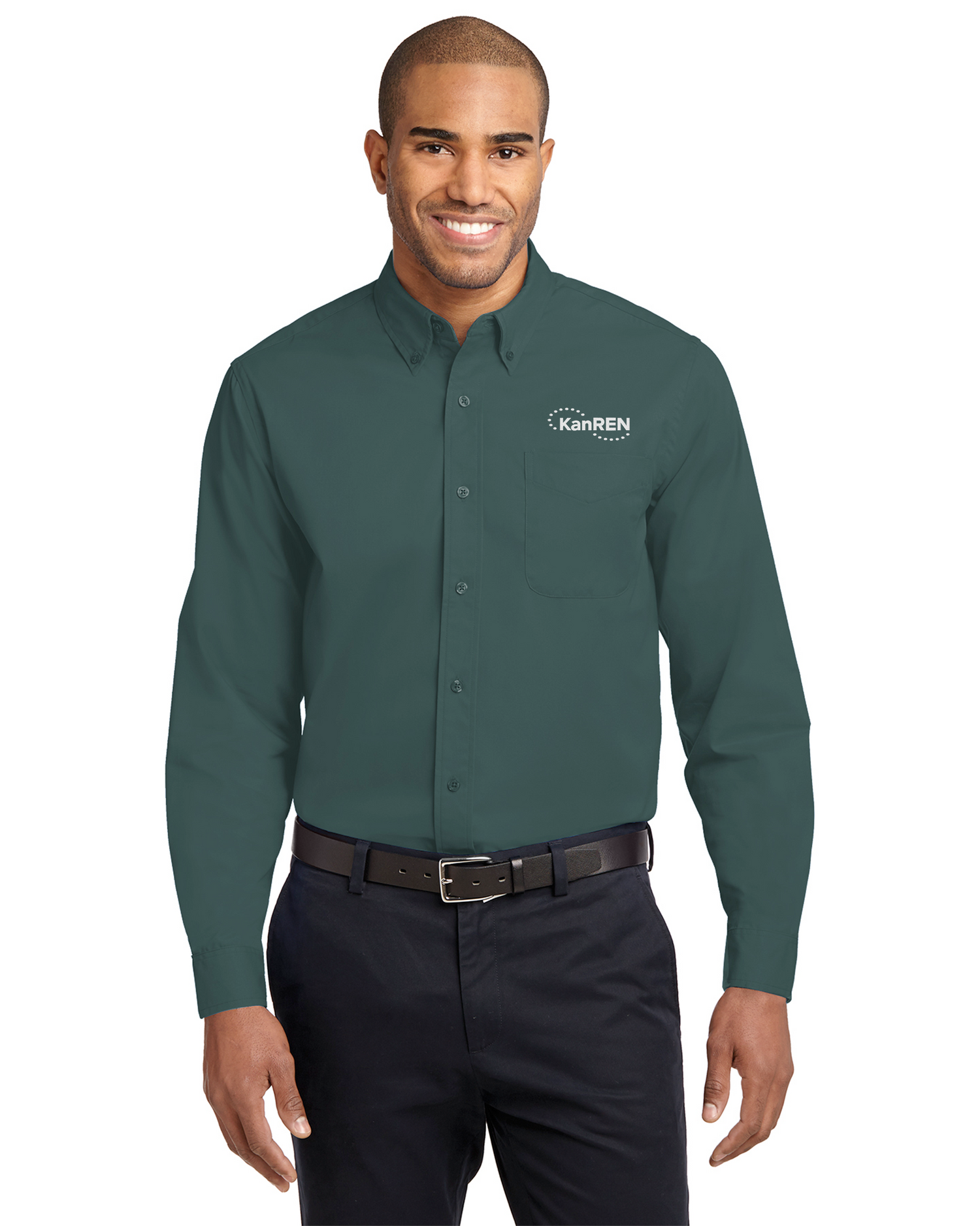 KanRen - Port Authority Long Sleeve Easy Care Shirt - S608