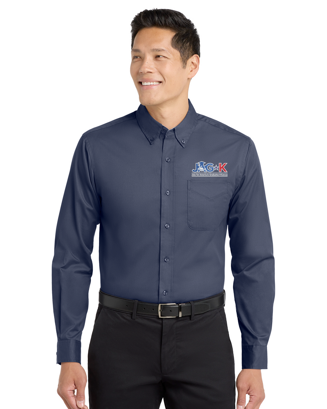 JAG-K - Port Authority Long Sleeve Easy Care Shirt - S608