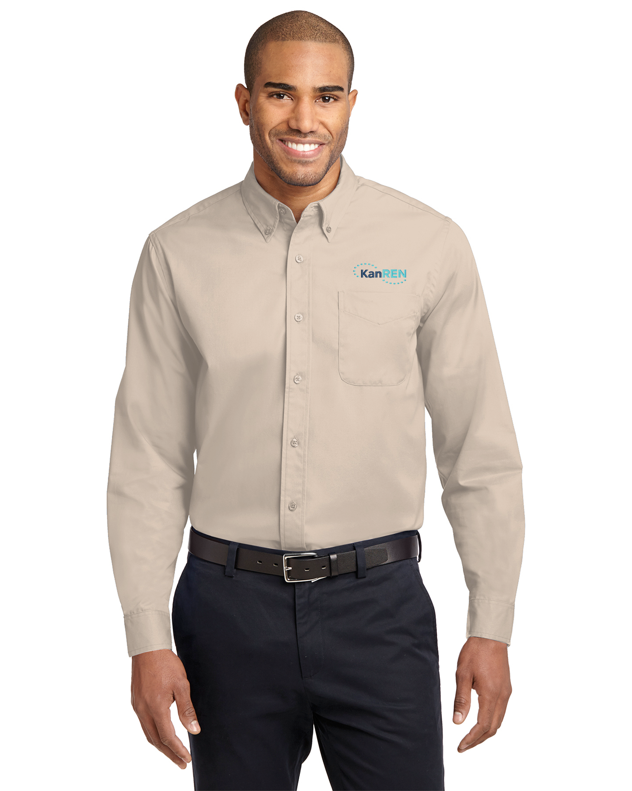 KanRen - Port Authority Long Sleeve Easy Care Shirt - S608