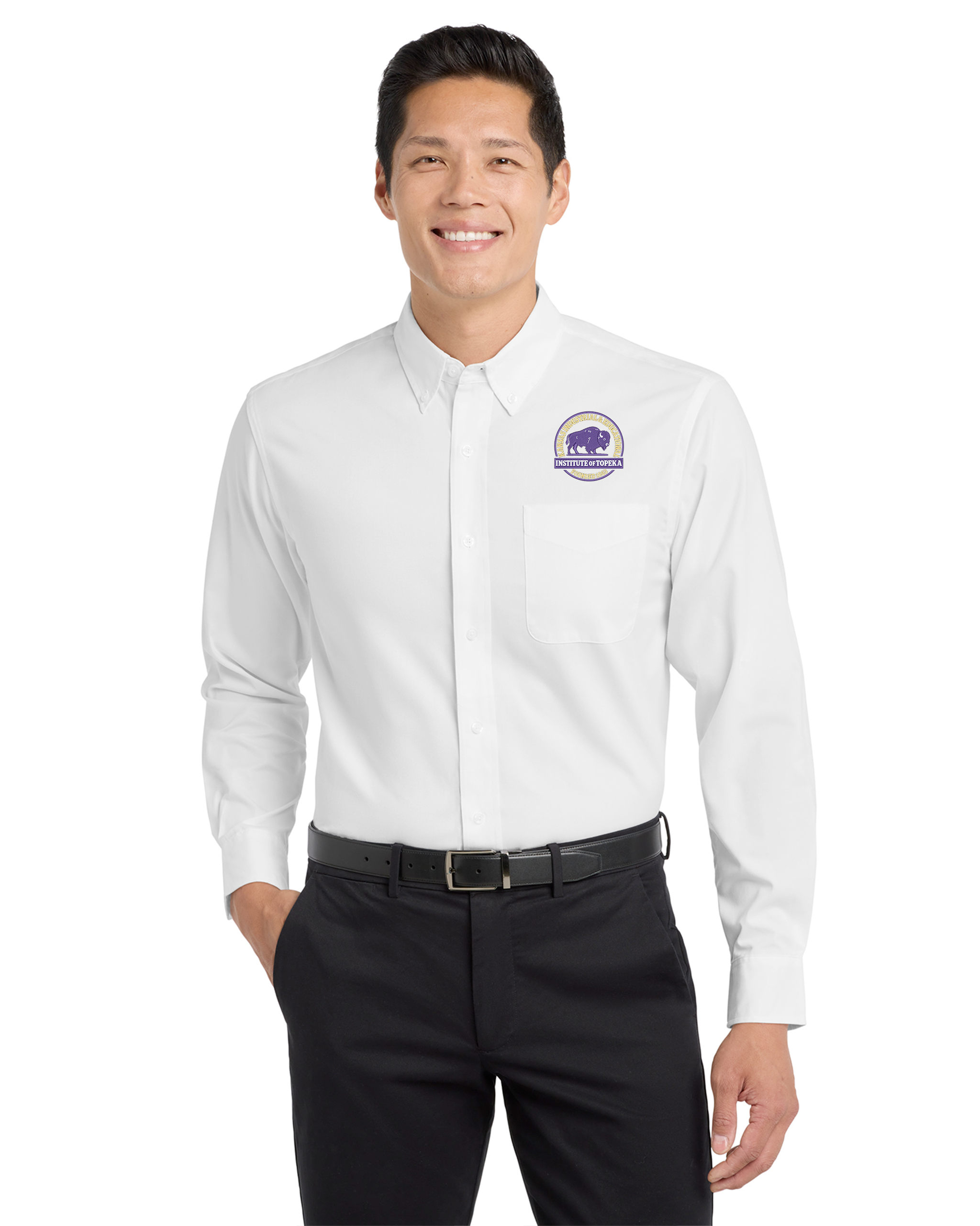 KSI - Port Authority Long Sleeve Easy Care Shirt - S608