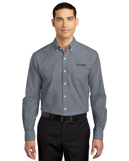 KanRen - Port Authority SuperPro Oxford Shirt - S658