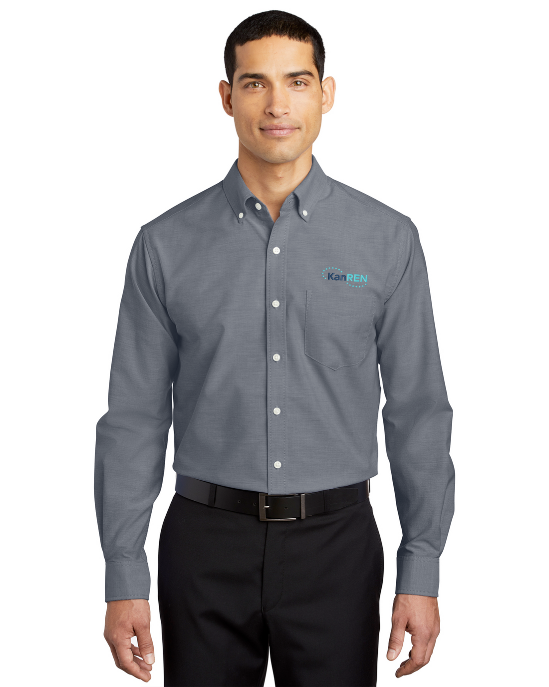 KanRen - Port Authority SuperPro Oxford Shirt - S658