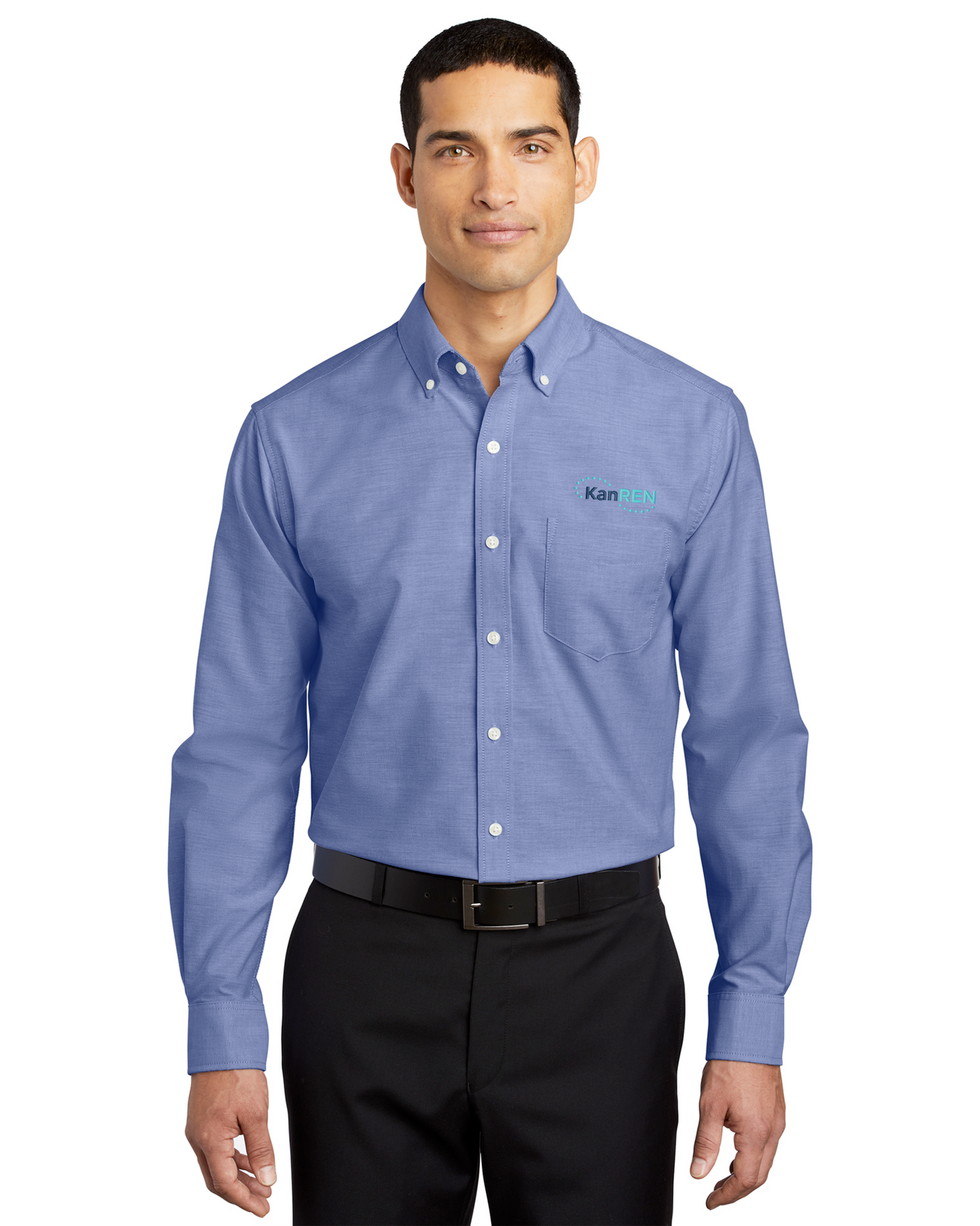 KanRen - Port Authority SuperPro Oxford Shirt - S658