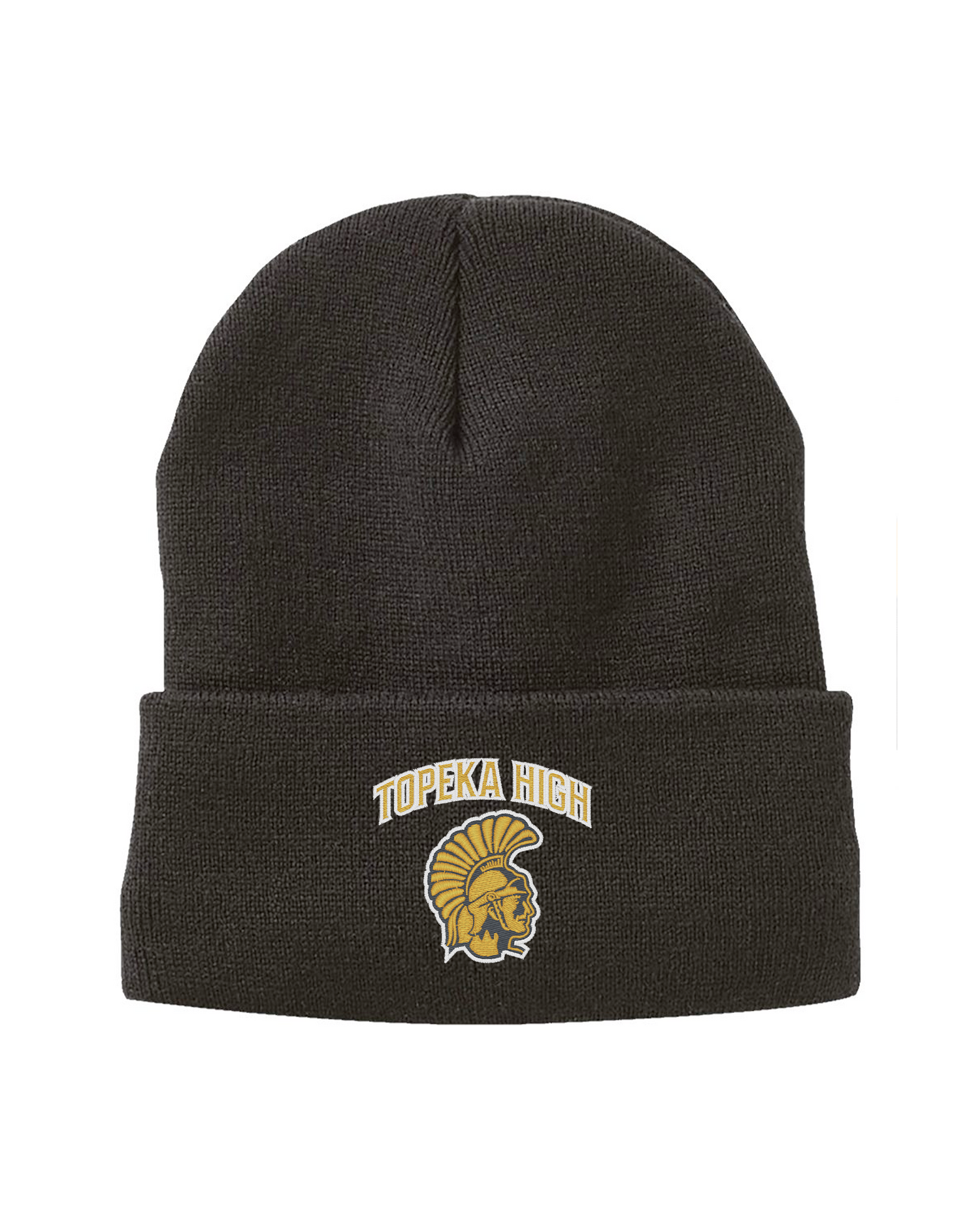 Topeka High PTO - Sportsman 12&quot; Sherpa Lined Cuffed Beanie - SP12SL