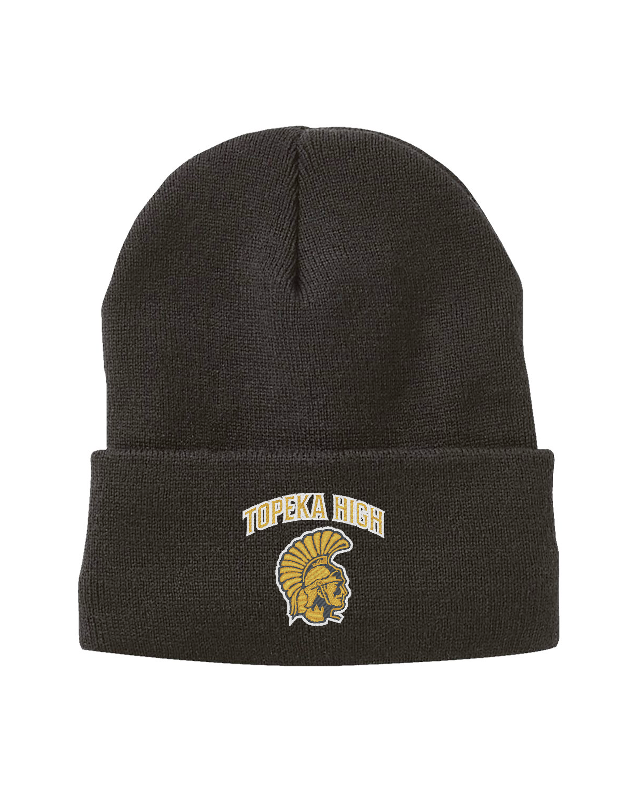 Topeka High PTO - Sportsman 12&quot; Sherpa Lined Cuffed Beanie - SP12SL