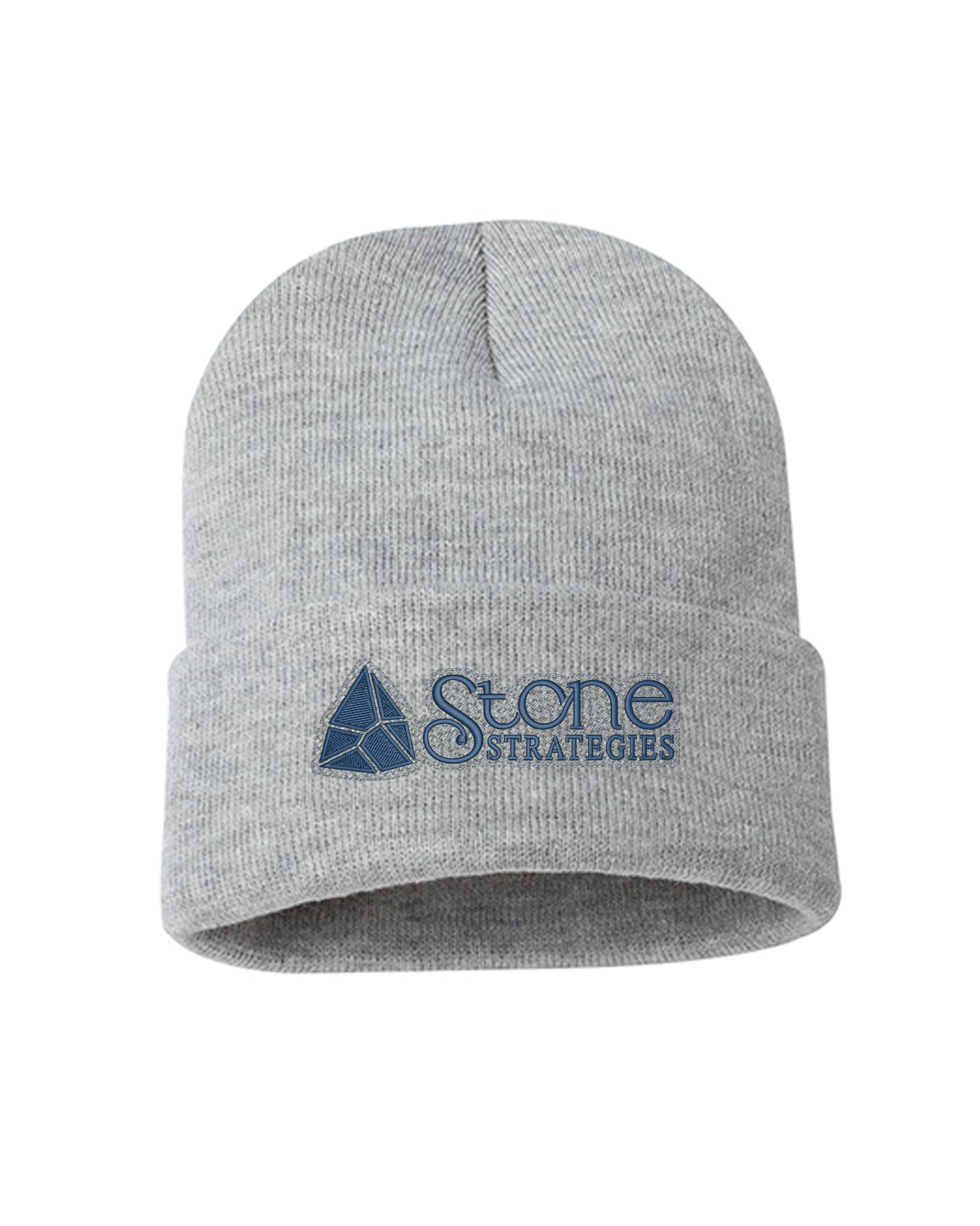 The Brownstone - Sportsman 12" Solid Cuffed Beanie - SP12