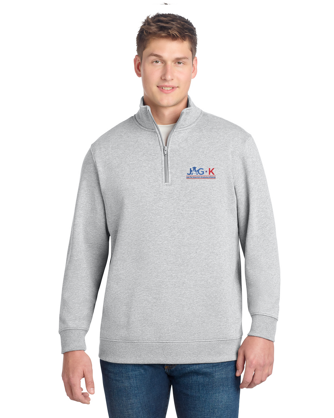 JAG-K - Sport-Tek 1/4-Zip Sweatshirt - ST253
