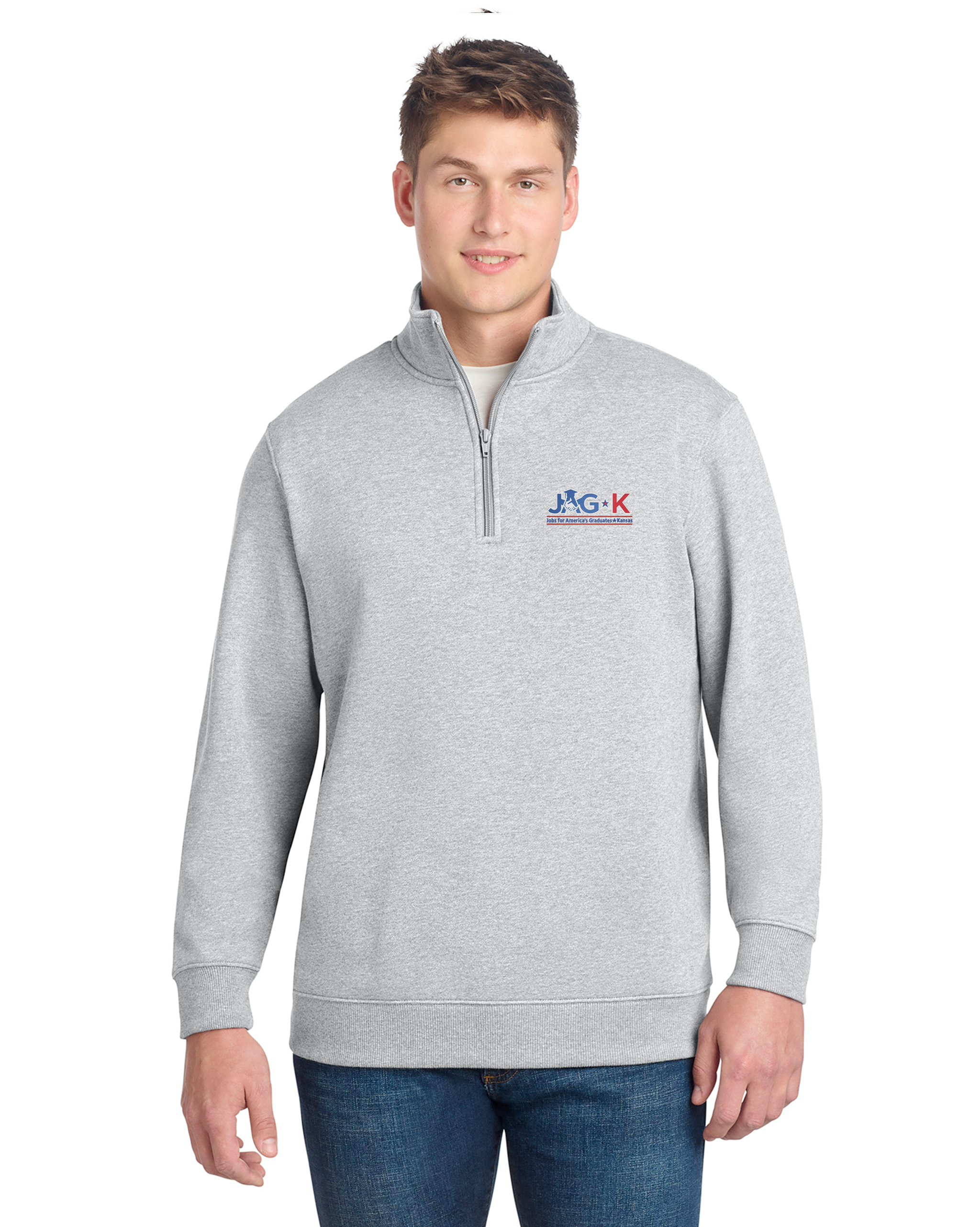 JAG-K - Sport-Tek 1/4-Zip Sweatshirt - ST253