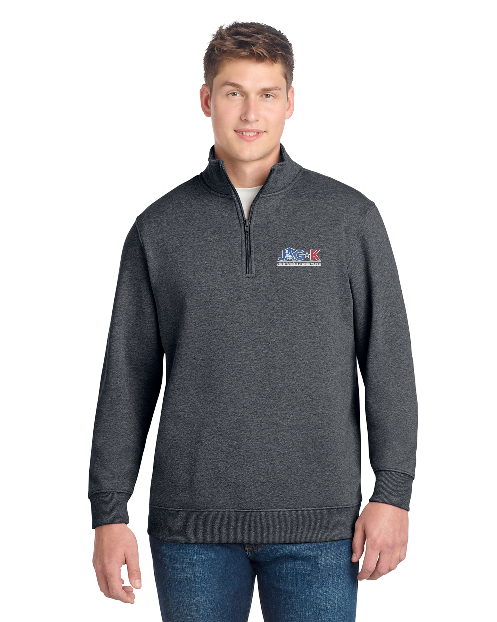 JAG-K - Sport-Tek 1/4-Zip Sweatshirt - ST253