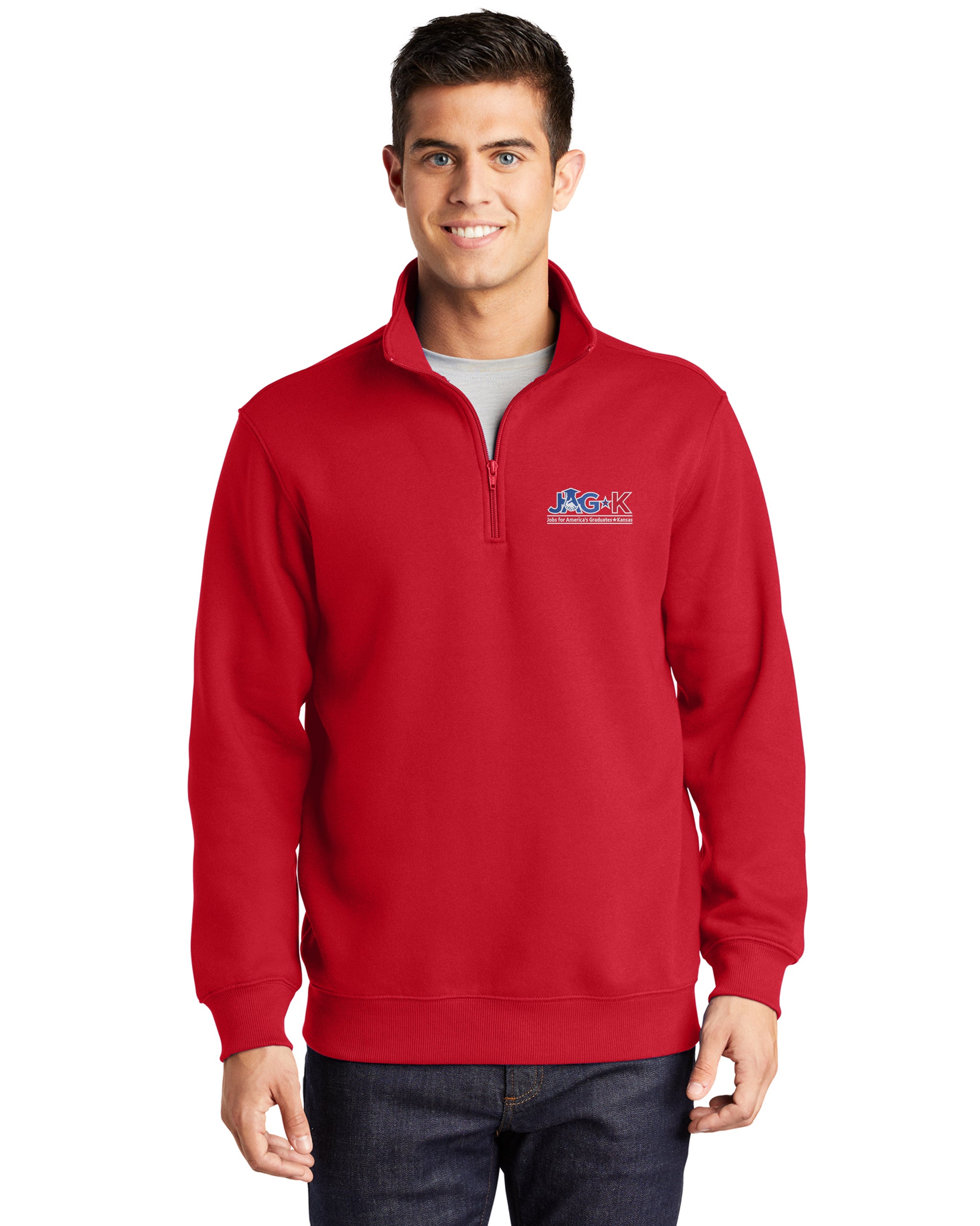 JAG-K - Sport-Tek 1/4-Zip Sweatshirt - ST253