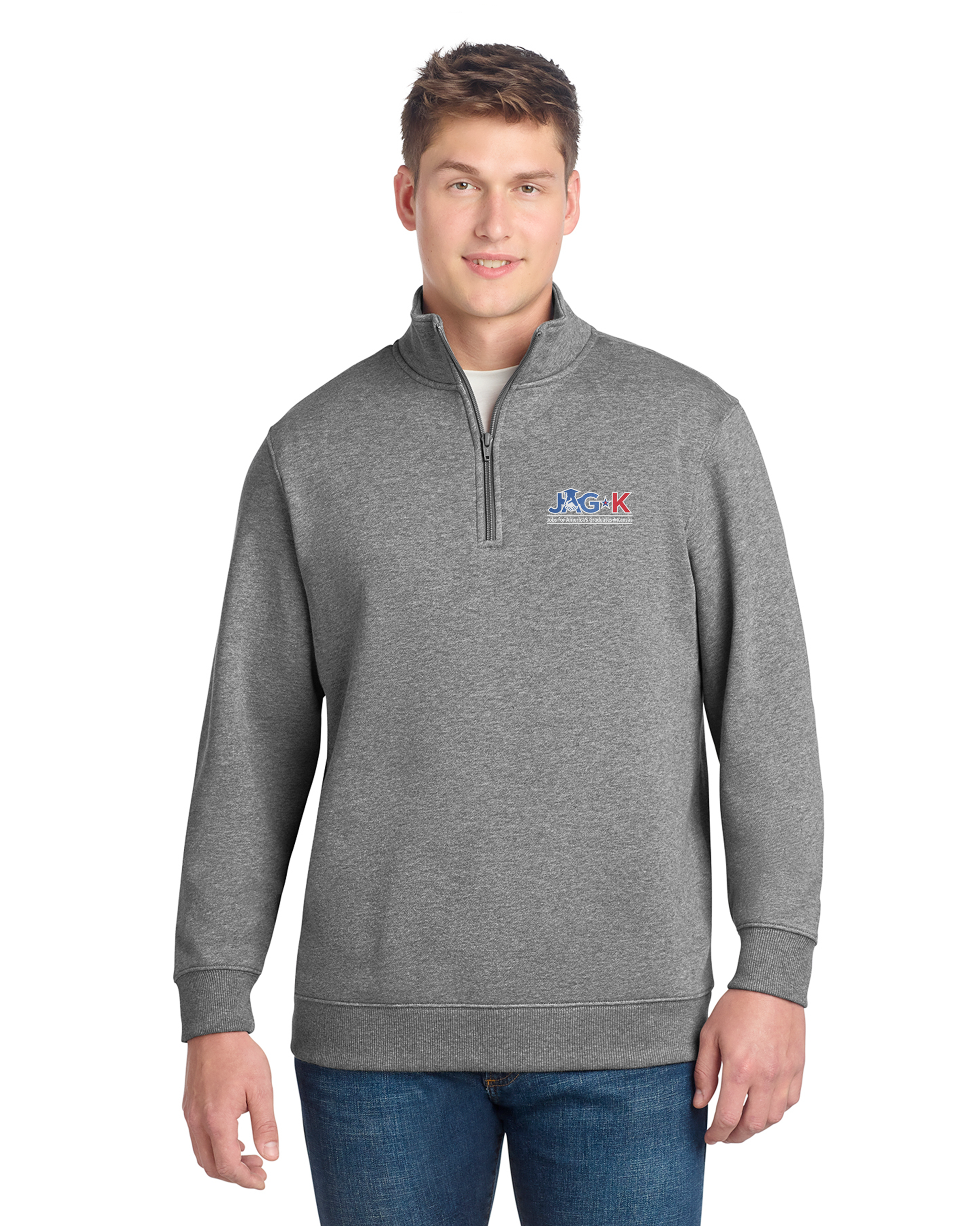 JAG-K - Sport-Tek 1/4-Zip Sweatshirt - ST253