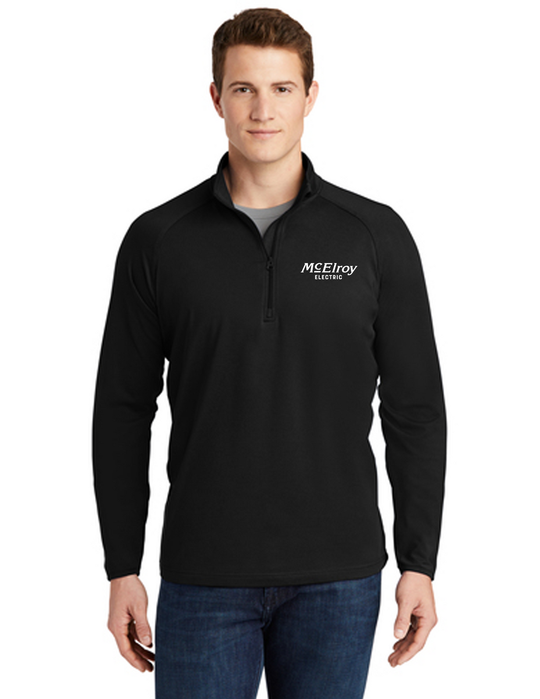 McElroy Electric - Sport-Tek Sport-Wick Stretch 1/4-Zip Pullover - ST850