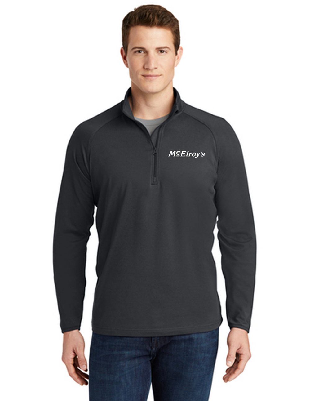McElroy's, Inc. - Sport-Tek Sport-Wick Stretch 1/4-Zip Pullover - ST850