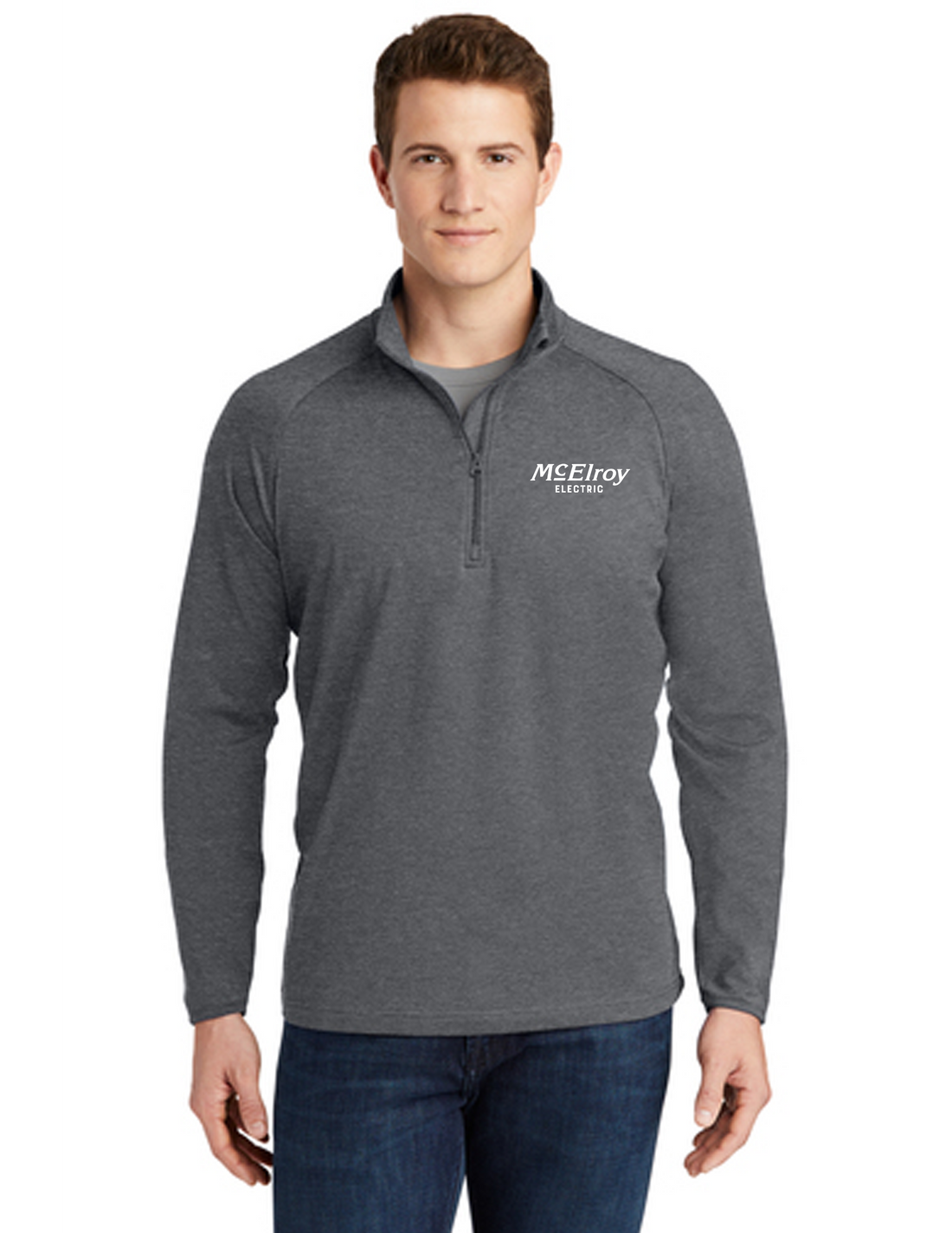 McElroy Electric - Sport-Tek Sport-Wick Stretch 1/4-Zip Pullover - ST850