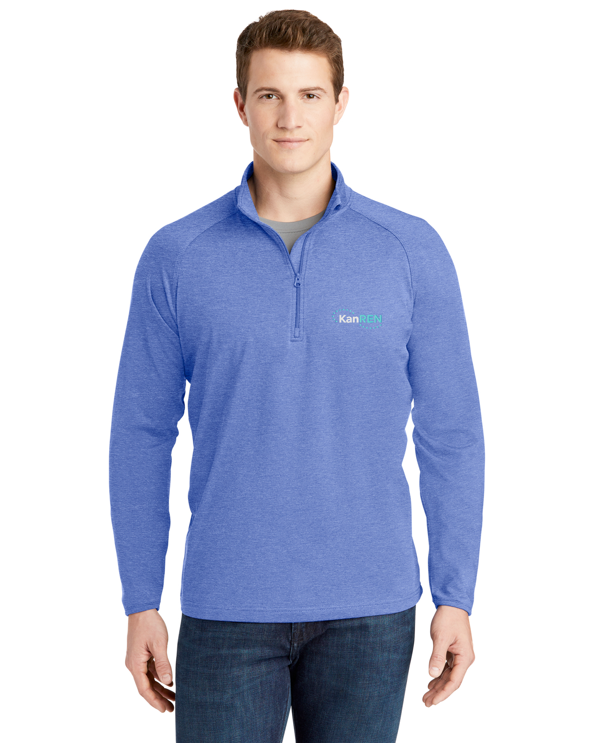 KanRen - Sport-Tek Sport-Wick Stretch 1/4-Zip Pullover - ST850