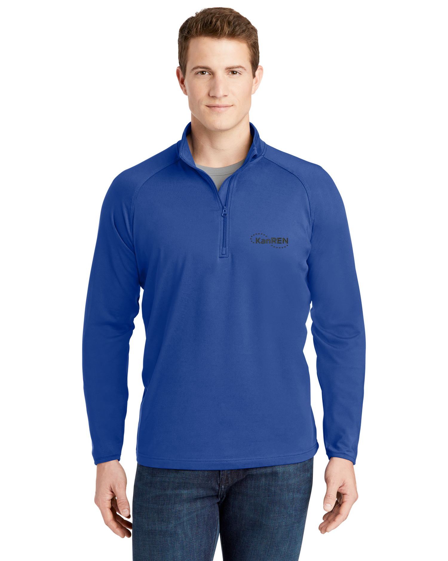 KanRen - Sport-Tek Sport-Wick Stretch 1/4-Zip Pullover - ST850