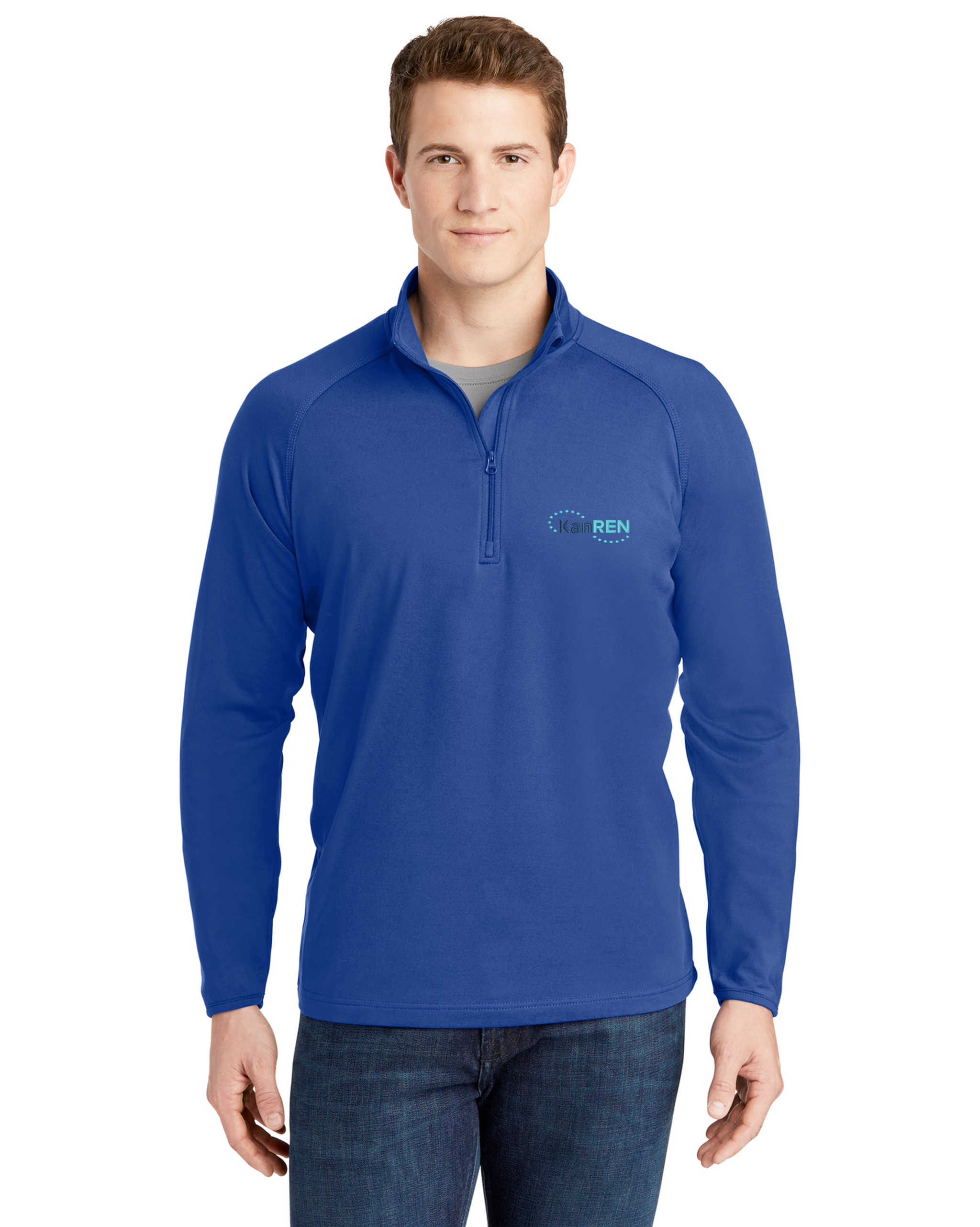 KanRen - Sport-Tek Sport-Wick Stretch 1/4-Zip Pullover - ST850