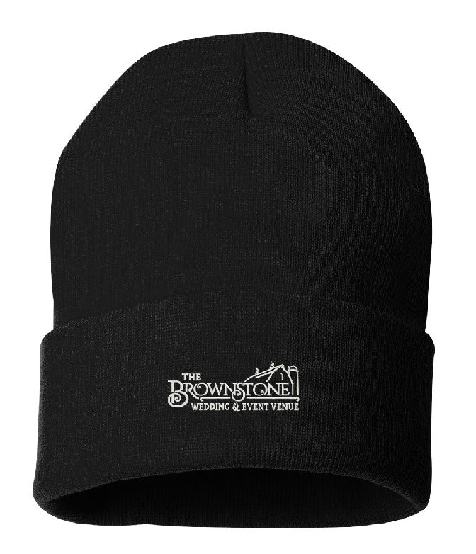 The Brownstone - Sportsman 12" Solid Cuffed Beanie - SP12
