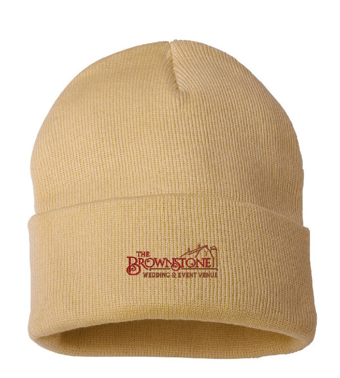 The Brownstone - Sportsman 12" Solid Cuffed Beanie - SP12