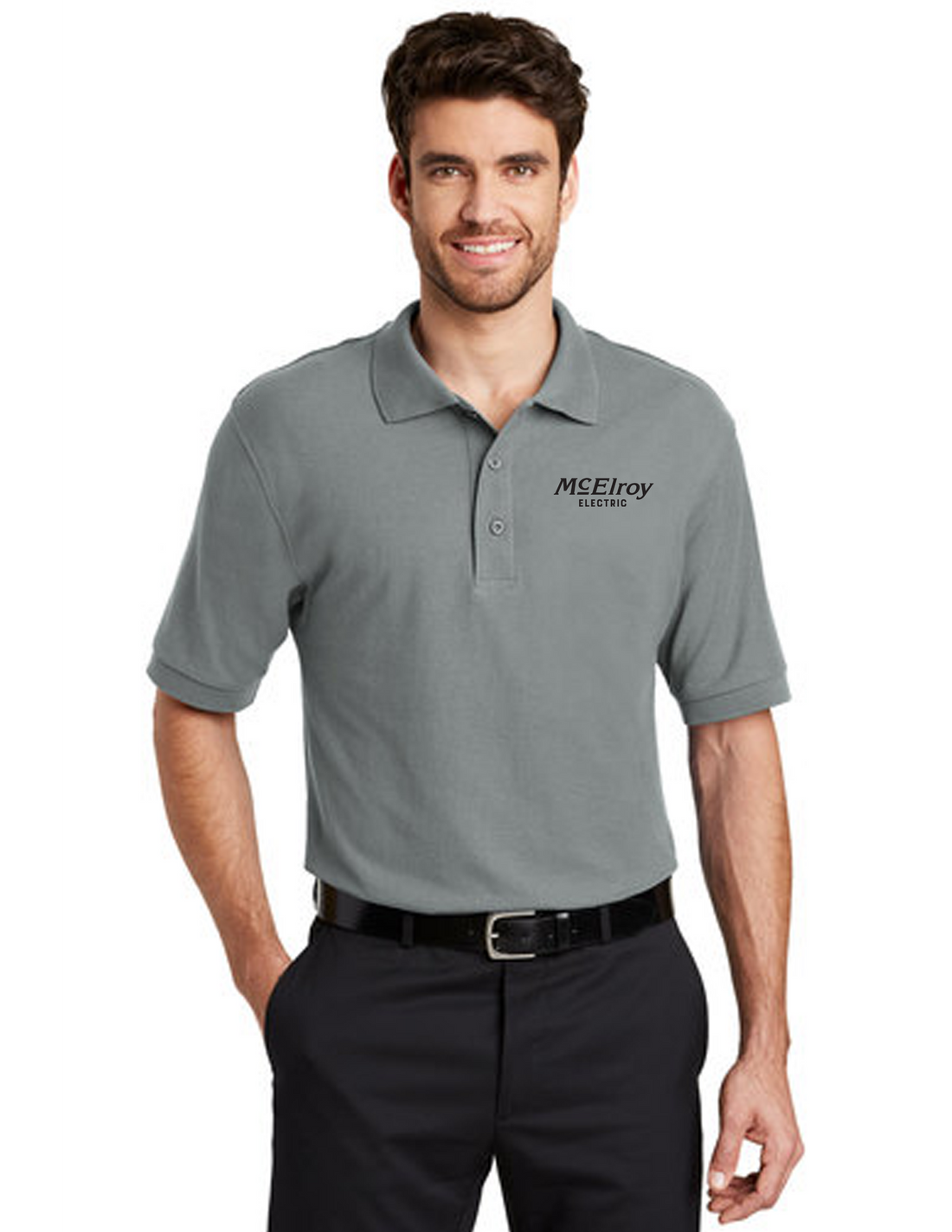 McElroy Electric - Port Authority Tall Silk Touch Polo - TLK500