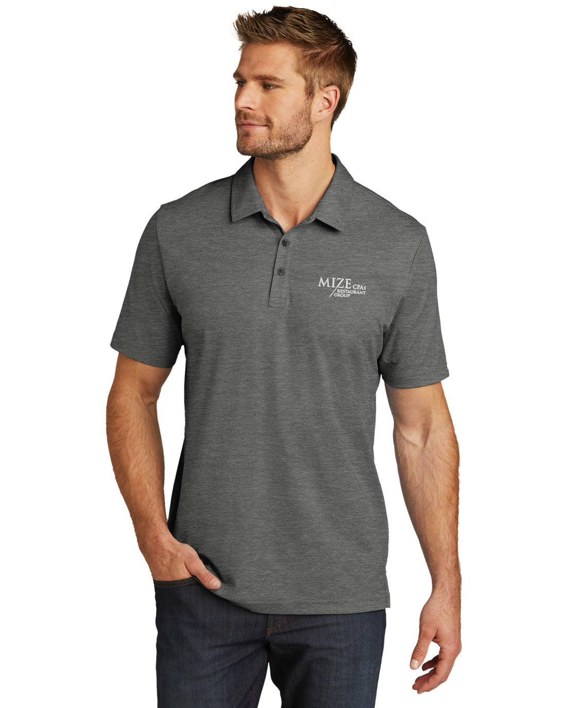 Mize Restaurant Group - TravisMathew Oceanside Heather Polo - TM1MU412