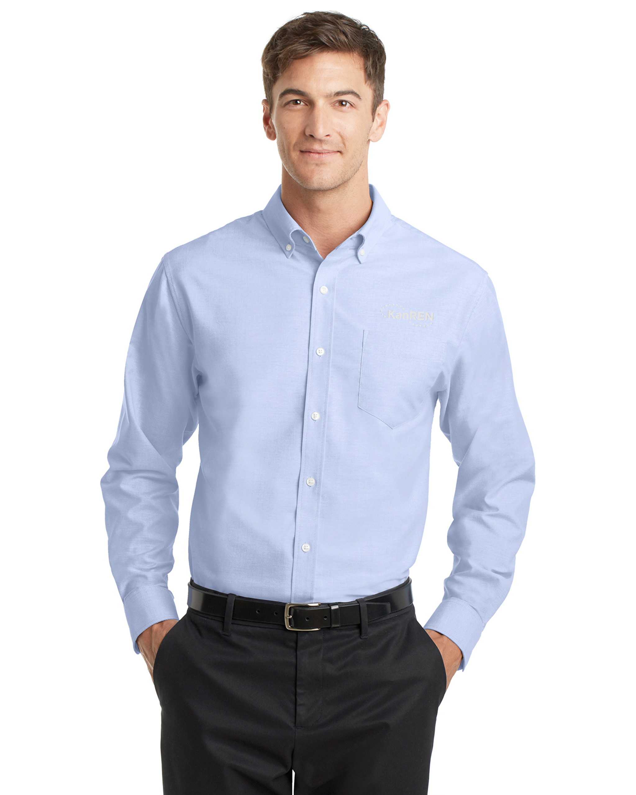 KanRen - Port Authority Tall SuperPro Oxford Shirt - TS658