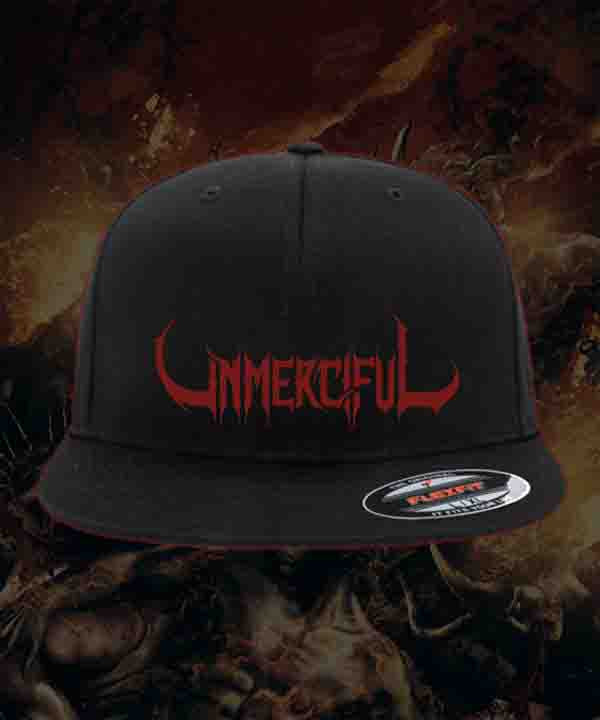 Unmerciful - Devouring Darkness Flat Bill Flex Fit Hat