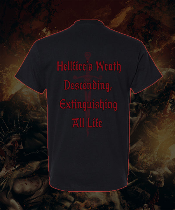 Unmerciful - Devouring Darkness - Short Sleeve T-Shirt - Hellfire Back
