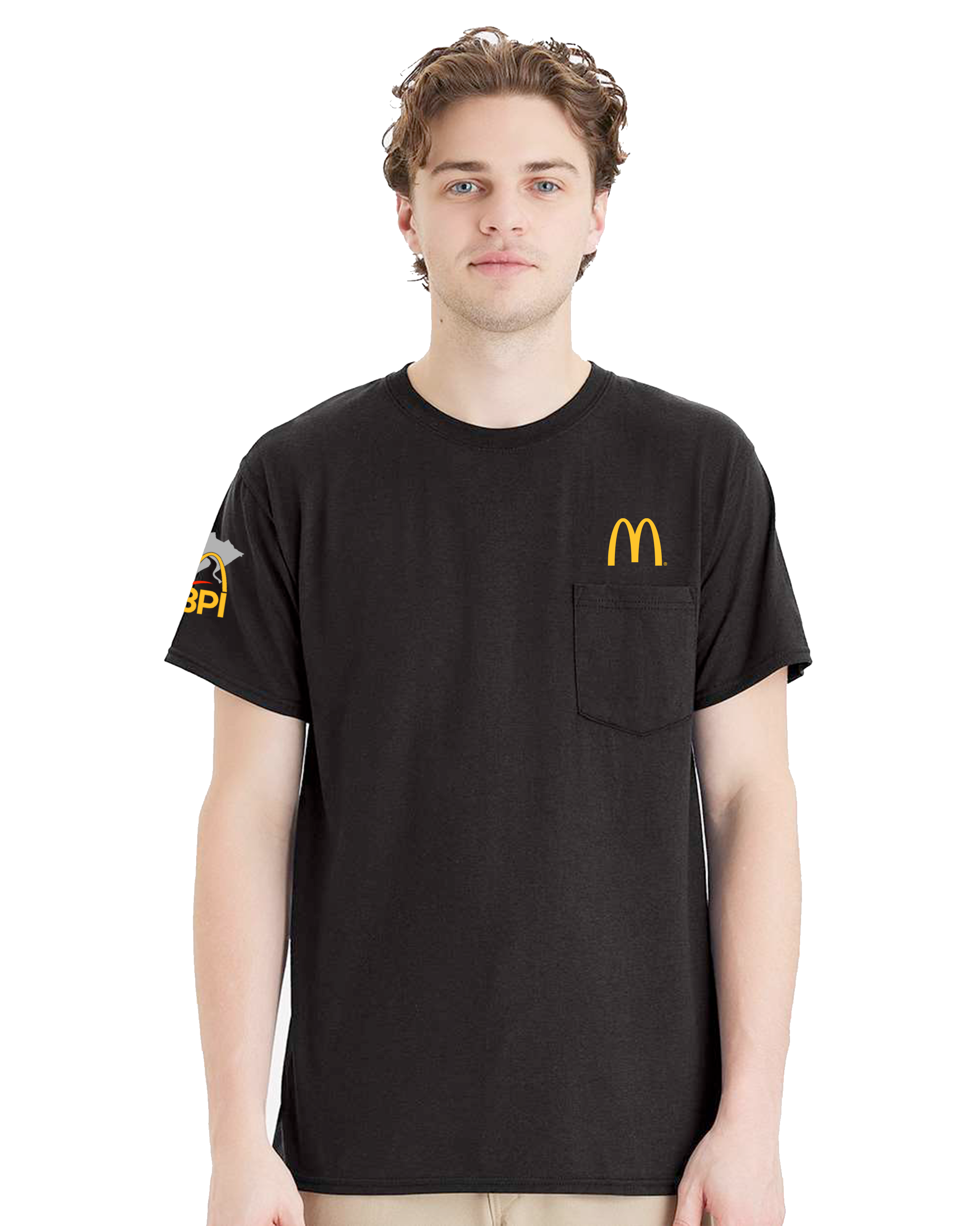 3PI Staff - Hanes Unisex Workwear Pocket T-Shirt - W110